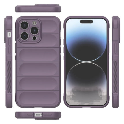 iPhone 14 Pro Optimum Silikon Kılıf - Mor 3