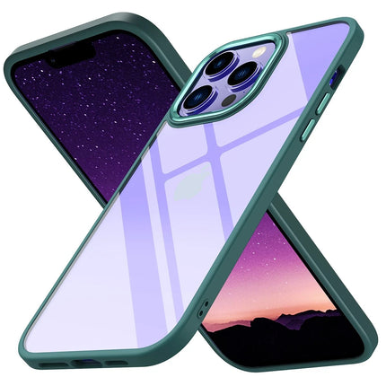 iPhone 14 Pro Power Silikon Kılıf - Koyu Yeşil
