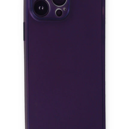 iPhone 14 Pro PP Ultra İnce Kapak Kılıf - Mor 3