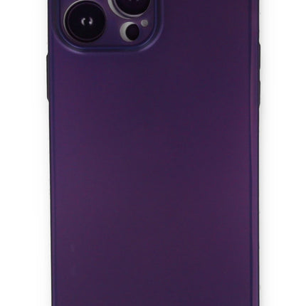 iPhone 14 Pro PP Ultra İnce Kapak Kılıf - Mor
