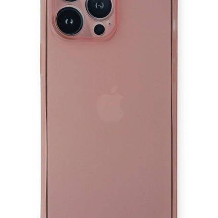 iPhone 14 Pro PP Ultra İnce Kapak Kılıf - Pembe 3