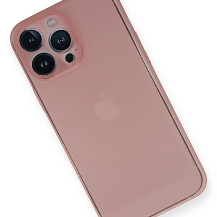 iPhone 14 Pro PP Ultra İnce Kapak Kılıf - Pembe 2