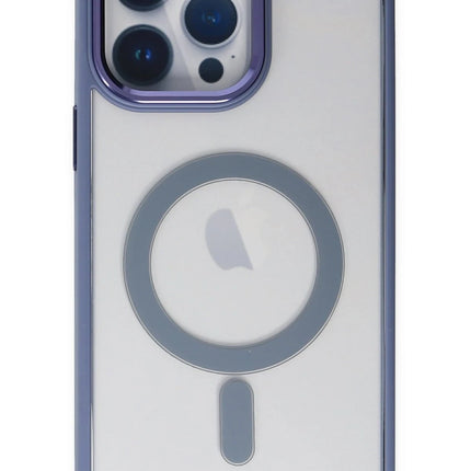 iPhone 14 Pro Room Magneticsafe Silikon Kılıf - Sierra Blue 2