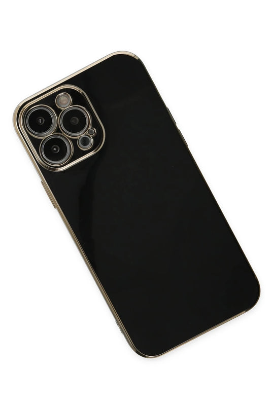 iPhone 14 Pro Volet Silikon Kılıf - Siyah 3