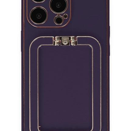 iPhone 14 Pro Max Coco Elit Kapak Kılıf - Derin Mor