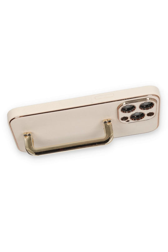 iPhone 14 Pro Max Coco Elit Kapak Kılıf - Gold 3
