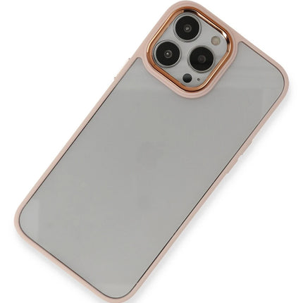 iPhone 14 Pro Max Dora Kapak Kılıf - Pudra 3