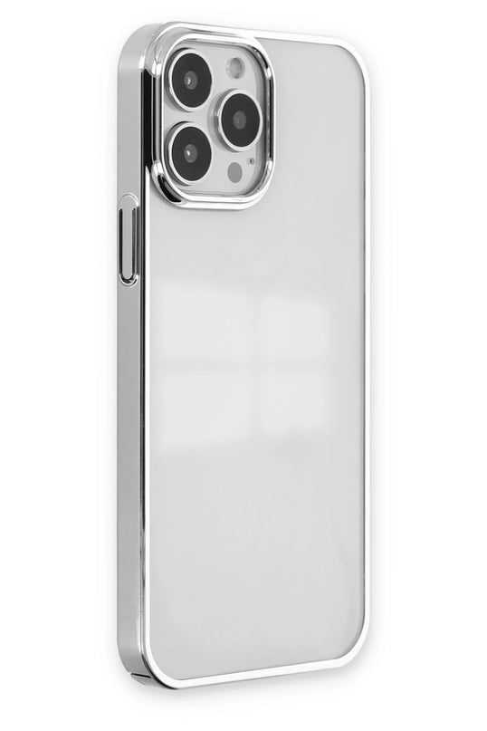 iPhone 14 Pro Max Element Silikon Kılıf - Gümüş 2