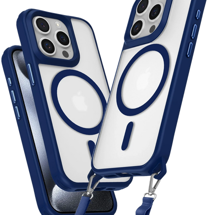 iPhone 14 Pro Max Enka Magsafe Silikon Kılıf - Lacivert