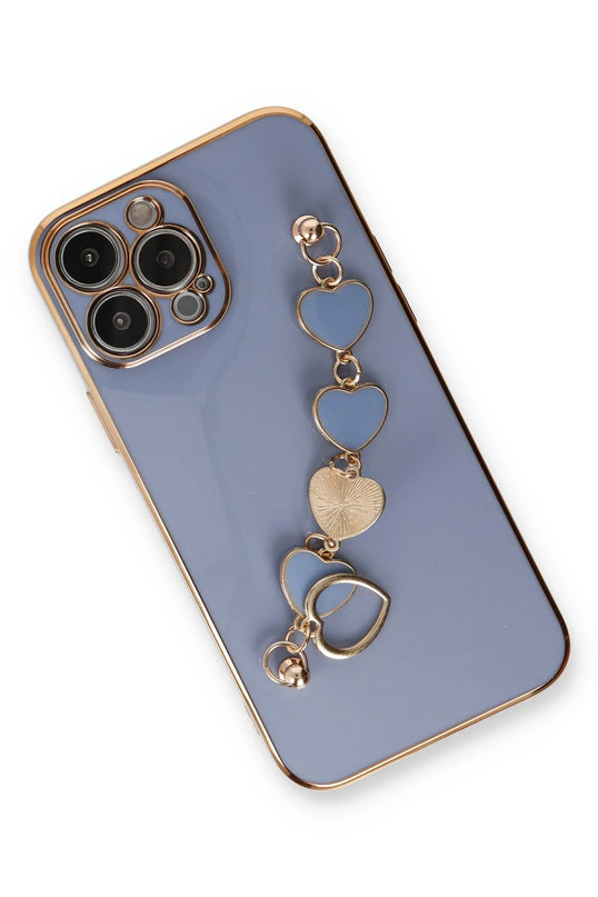 iPhone 14 Pro Max Esila Silikon Kılıf - Gri 3