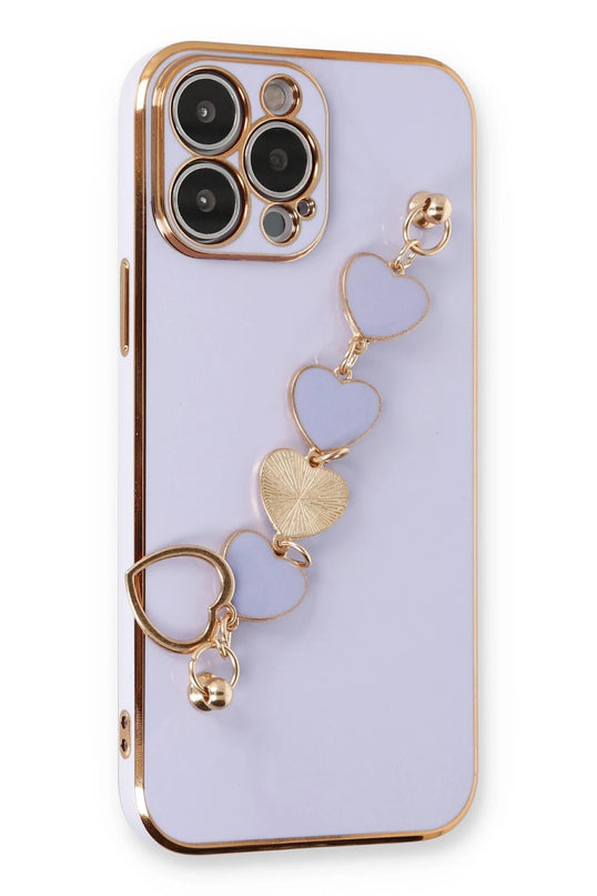 iPhone 14 Pro Max Esila Silikon Kılıf - Lila