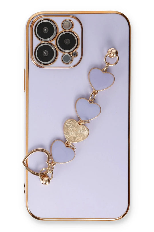 iPhone 14 Pro Max Esila Silikon Kılıf - Lila 2