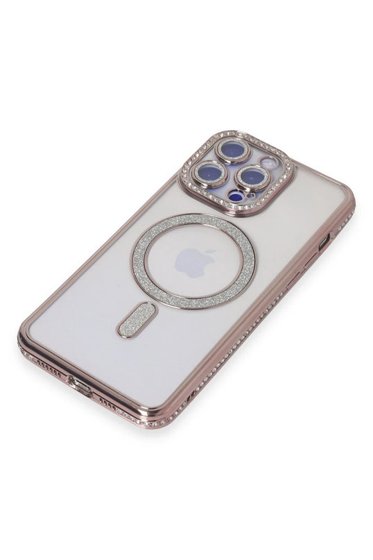 iPhone 14 Pro Max Joke Simli Magneticsafe Kılıf - Pembe 3