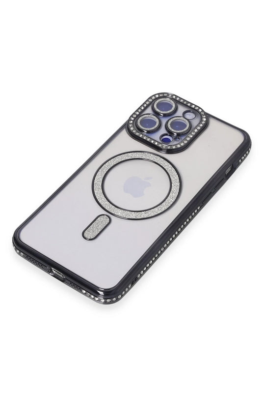 iPhone 14 Pro Max Joke Simli Magneticsafe Kılıf - Siyah 3