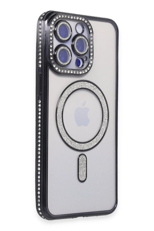 iPhone 14 Pro Max Joke Simli Magneticsafe Kılıf - Siyah