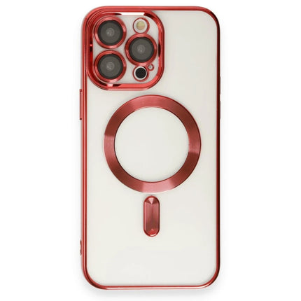 iPhone 14 Pro Max Kross Magneticsafe Kapak Kılıf - Kırmızı 2
