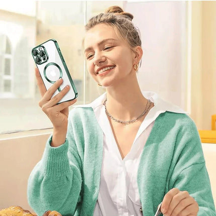 iPhone 14 Pro Max Kross Magneticsafe Kapak Kılıf - Kırmızı 3