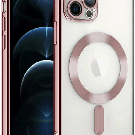 iPhone 14 Pro Max Kross Magneticsafe Kapak Kılıf - Rose