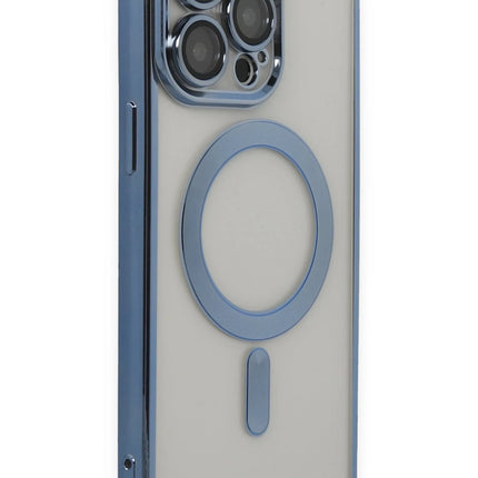 iPhone 14 Pro Max Kross Magneticsafe Kapak Kılıf - Sierra Blue 2
