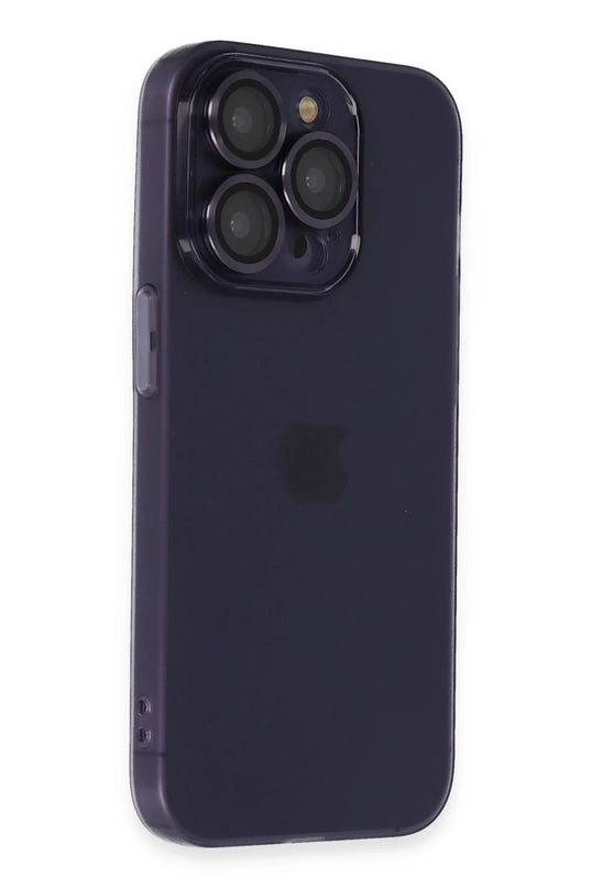 iPhone 14 Pro Max Luko Lens Silikon Kılıf - Siyah 2