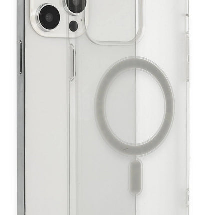 iPhone 14 Pro Max Matte Şeffaf Magneticsafe Kılıf 5
