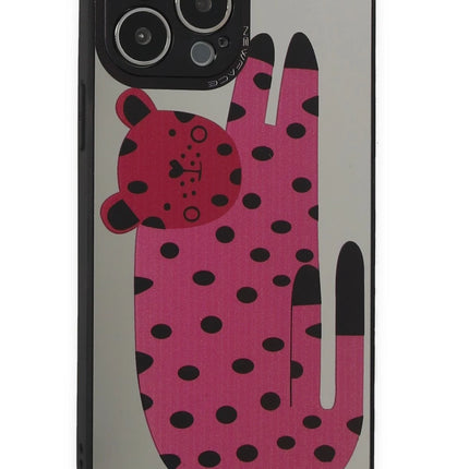 iPhone 14 Pro Max Mirror Desenli Kapak Kılıf - Desen 12