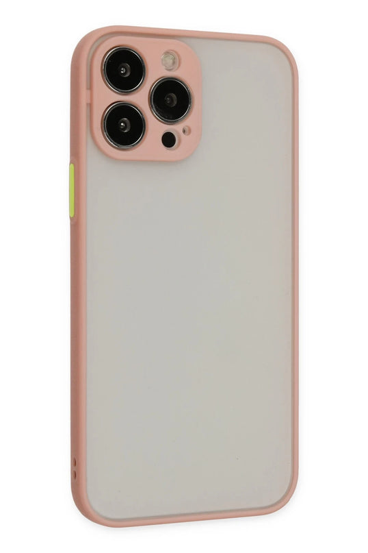 iPhone 14 Pro Max Montreal Silikon Kapak Kılıf - Pembe 2