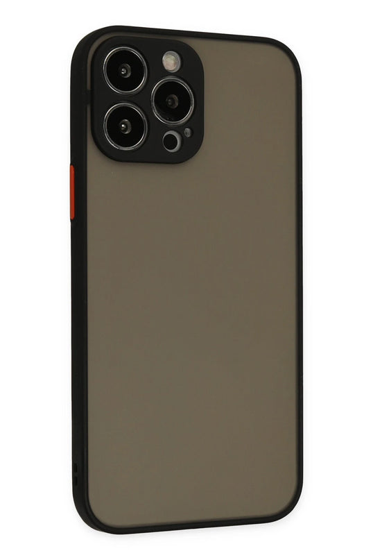 iPhone 14 Pro Max Montreal Silikon Kapak Kılıf - Siyah 2