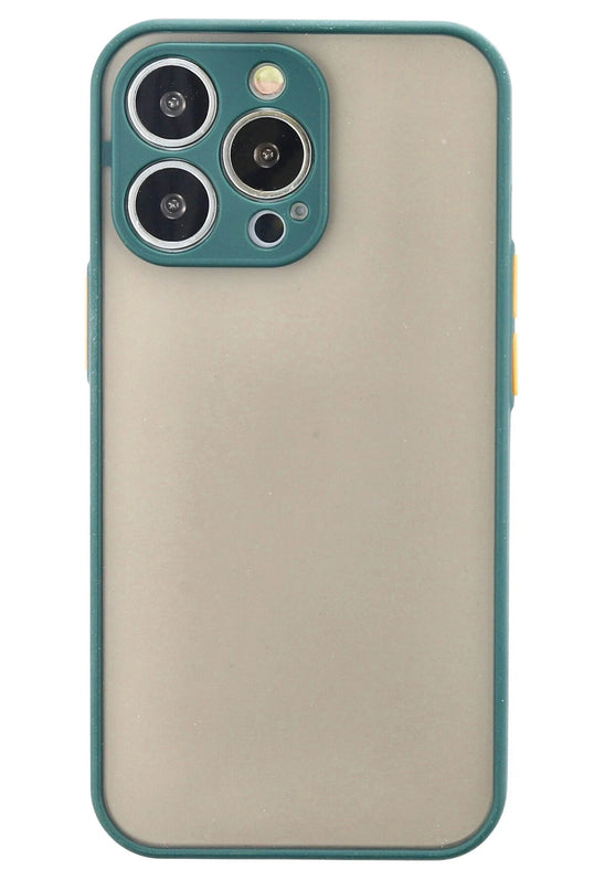 iPhone 14 Pro Max Montreal Silikon Kapak Kılıf - Yeşil