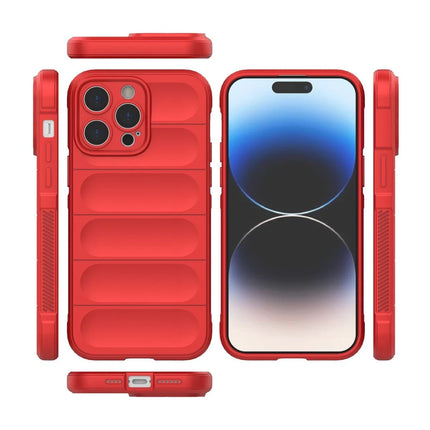 iPhone 14 Pro Max Optimum Silikon Kılıf - Kırmızı 3