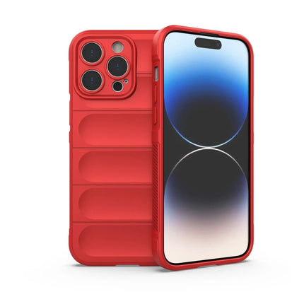 iPhone 14 Pro Max Optimum Silikon Kılıf - Kırmızı