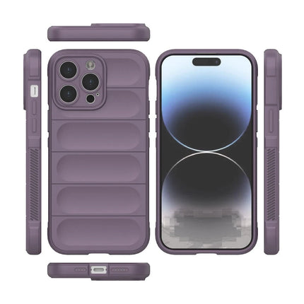 iPhone 14 Pro Max Optimum Silikon Kılıf - Mor 3