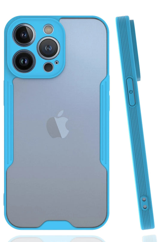 iPhone 14 Pro Max Platin Silikon Kılıf - Mavi