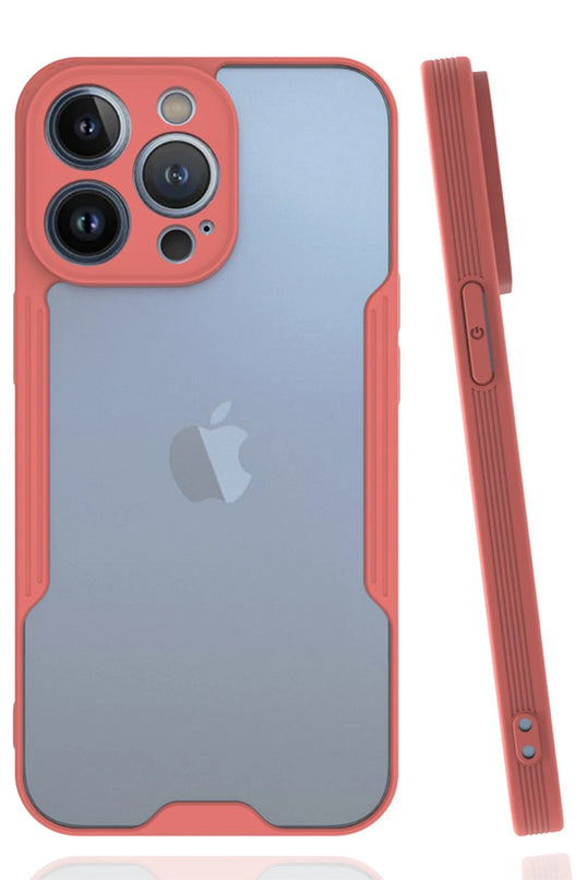 iPhone 14 Pro Max Platin Silikon Kılıf - Pembe