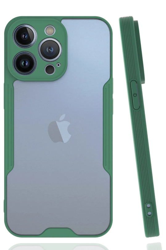 iPhone 14 Pro Max Platin Silikon Kılıf - Yeşil