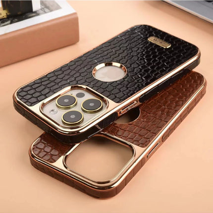 iPhone 14 Pro Max Snake Kapak Kılıf - Bordo 3