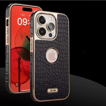 iPhone 14 Pro Max Snake Kapak Kılıf - Bordo 4