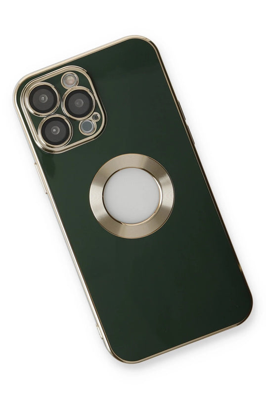 iPhone 14 Pro Max Store Silikon Kılıf - Yeşil 3