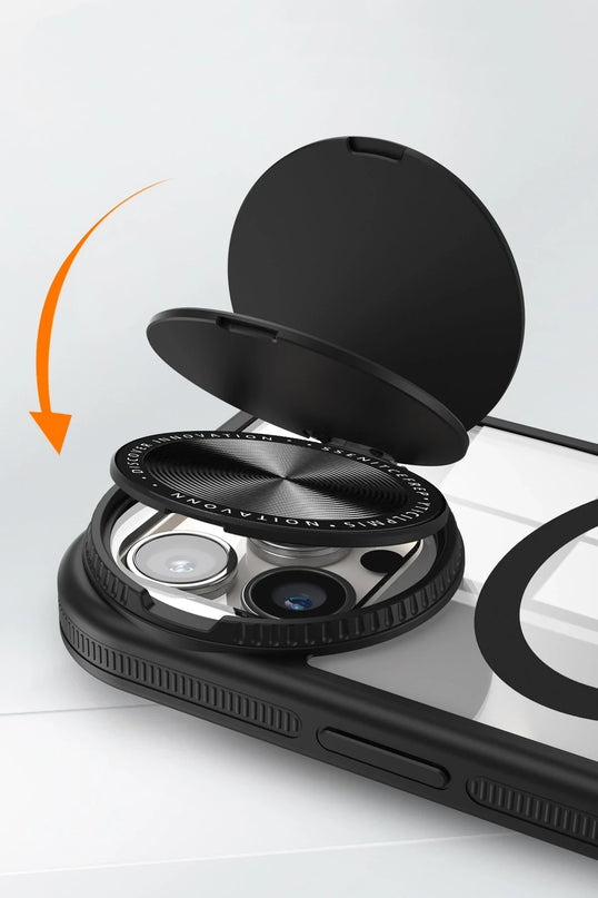 iPhone 14 Pro Max Teleskop Lens Magsafe Silikon Kapak Kılıf - Lacivert 3
