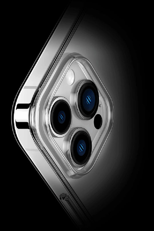 iPhone 14 Pro Max Tron Şeffaf Magsafe Kapak Kılıf - Derin Mor 6