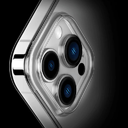 iPhone 14 Pro Max Tron Şeffaf Magsafe Kapak Kılıf - Mavi 6