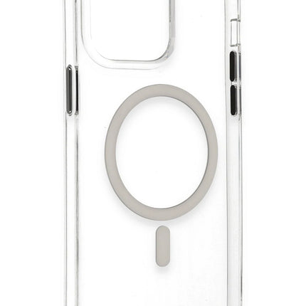 iPhone 14 Pro Max Tron Şeffaf Magsafe Kapak Kılıf - Şeffaf 2