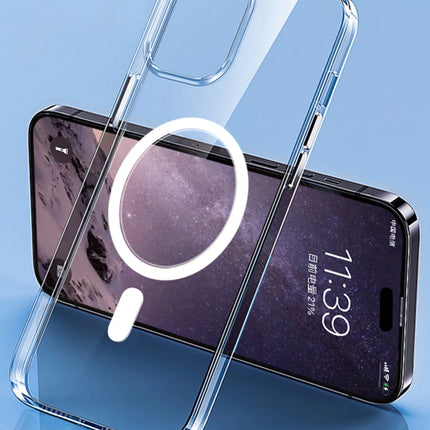 iPhone 14 Pro Max Tron Şeffaf Magsafe Kapak Kılıf - Şeffaf 3