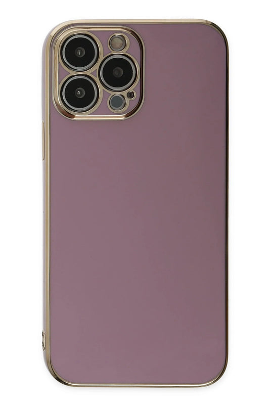 iPhone 14 Pro Max Volet Silikon Kılıf - Mor 2