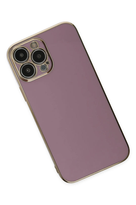 iPhone 14 Pro Max Volet Silikon Kılıf - Mor 3