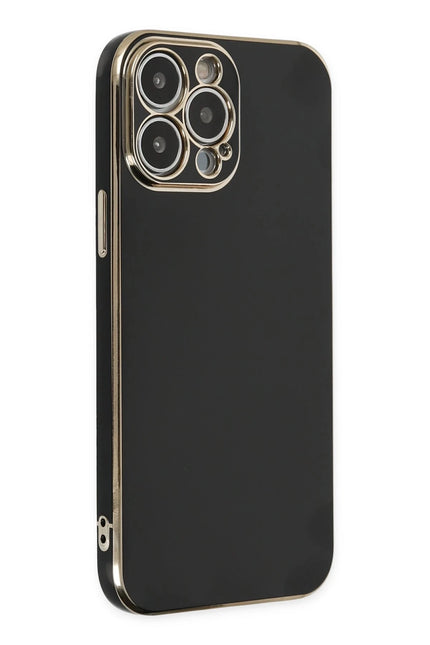 iPhone 14 Pro Max Volet Silikon Kılıf - Siyah
