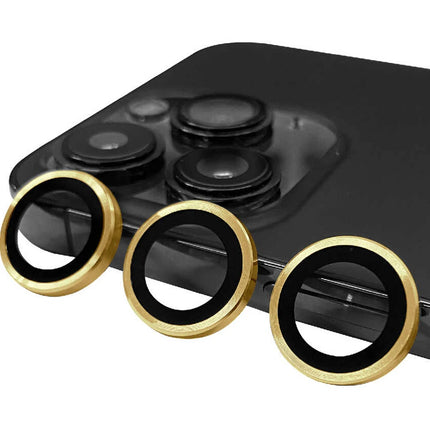 iPhone 14 Pro Max Raze Metal Kamera Lens - Gold