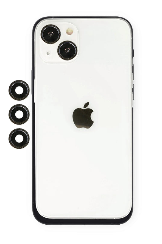 iPhone 14 Shine Kamera Lens - Siyah