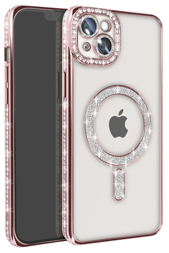 iPhone 15 Joke Simli Magneticsafe Kılıf - Pembe