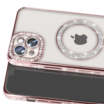 iPhone 15 Joke Simli Magneticsafe Kılıf - Pembe 2